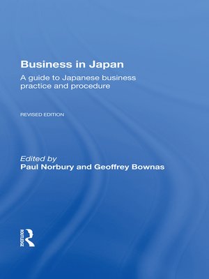 cover image of Business In Japan